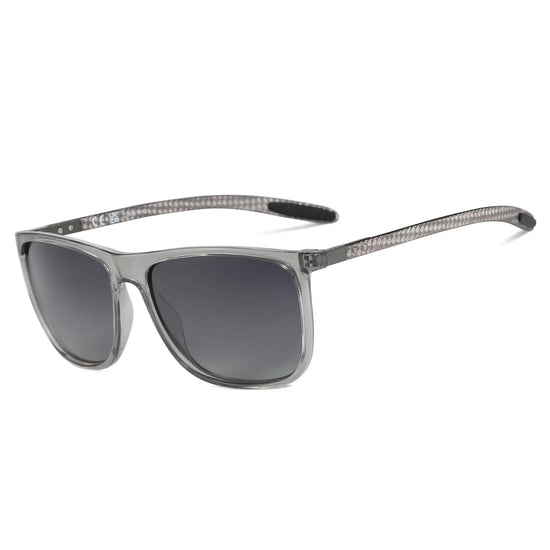 Square Polarized Sunglasses Men Ultralight Carbon Fiber