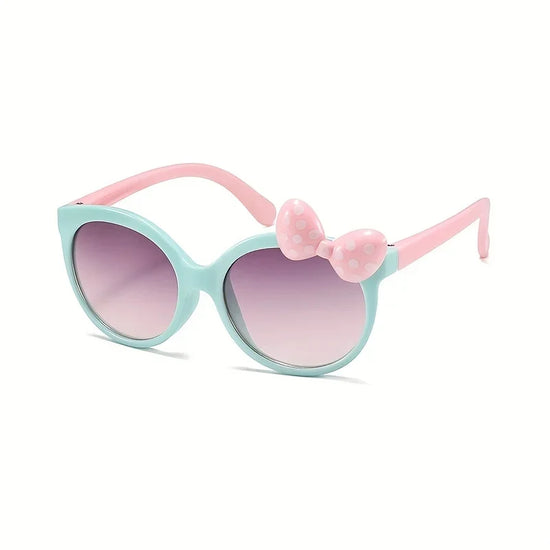 Cartoon Bowknot Sunglasses Girls